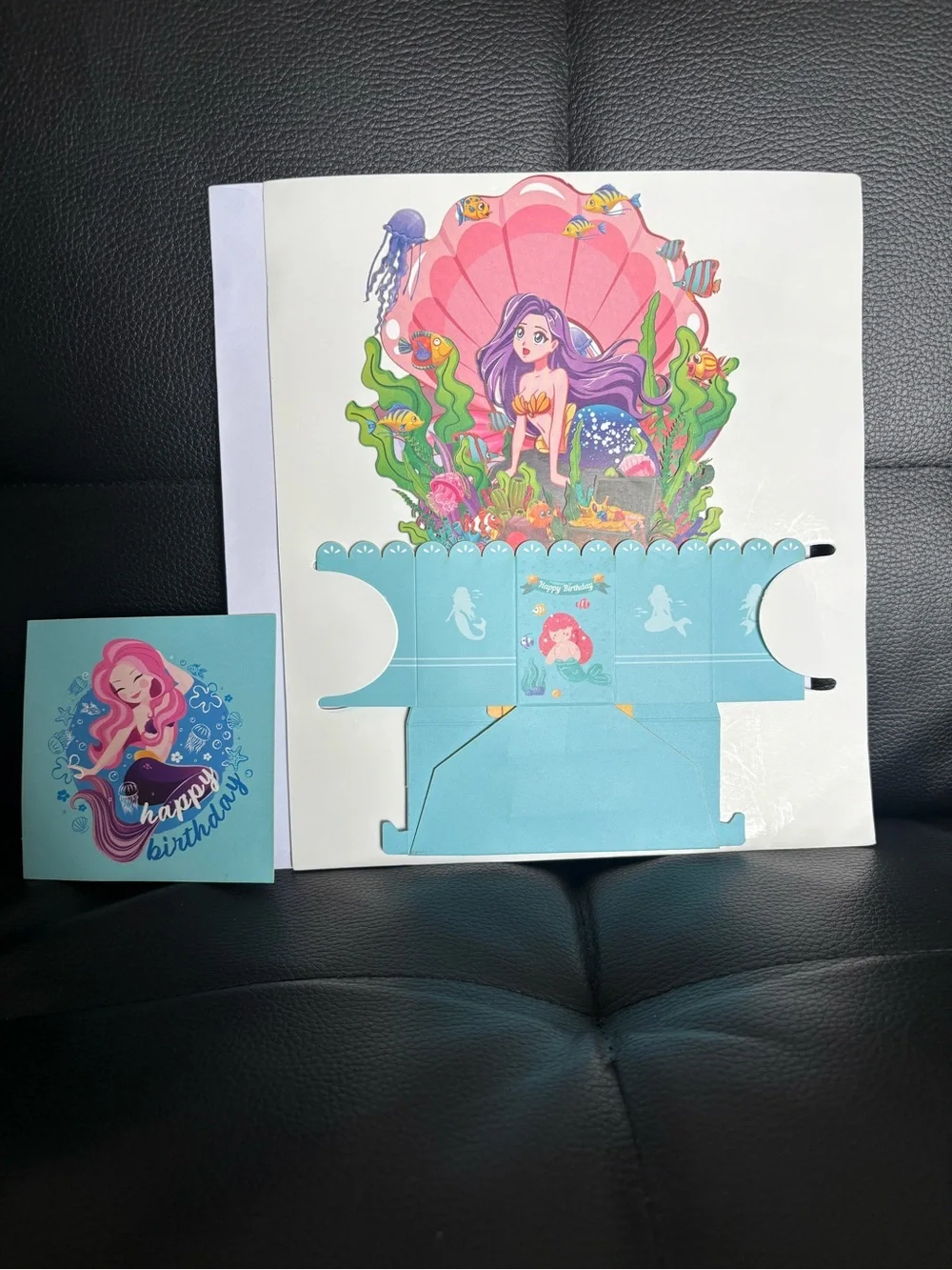 Mermaid Pop Up Birthday Card